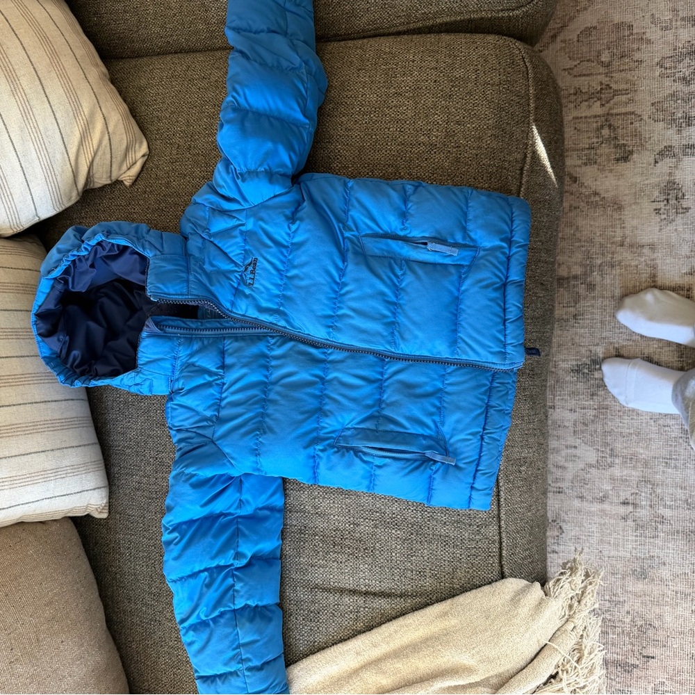 L.L. Bean Vibrant Blue Kids Puffer Jacket